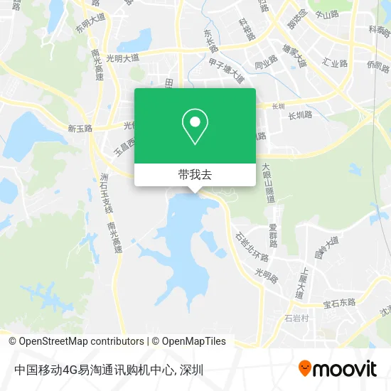 中国移动4G易淘通讯购机中心地图