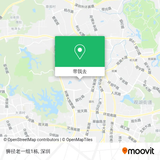 狮径老一组1栋地图