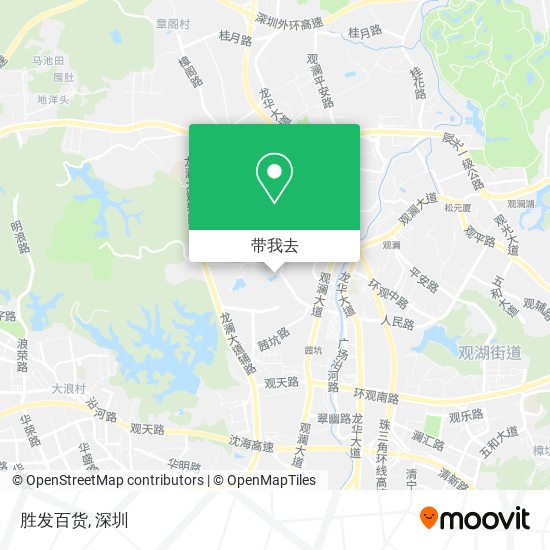 胜发百货地图