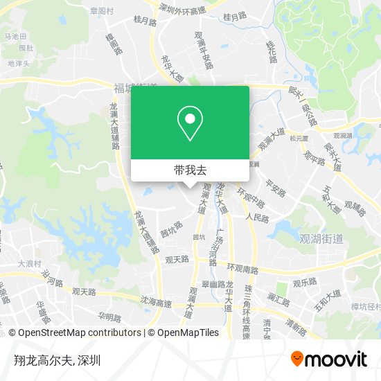 翔龙高尔夫地图