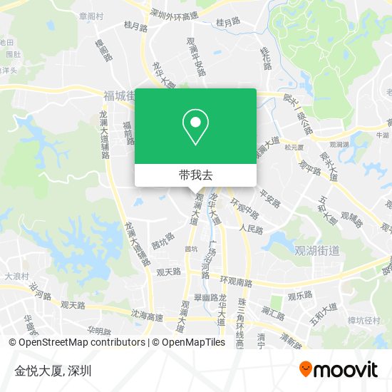 金悦大厦地图