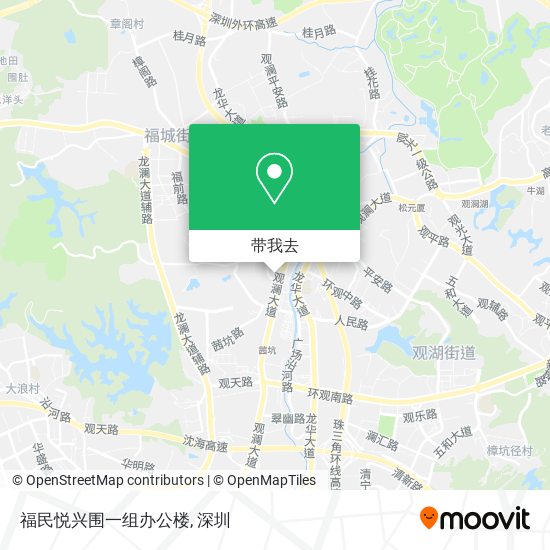 福民悦兴围一组办公楼地图