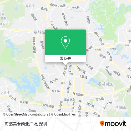 海盛美食商业广场地图