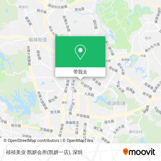 祯祯美业·凯妍会所(凯妍一店)地图