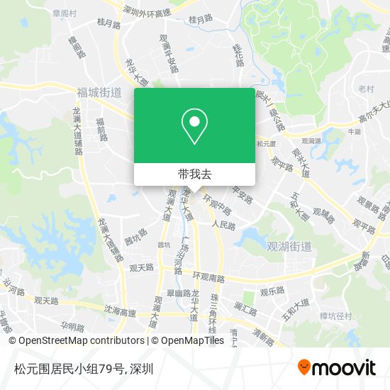 松元围居民小组79号地图