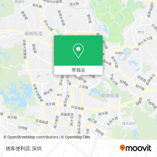 德客便利店地图