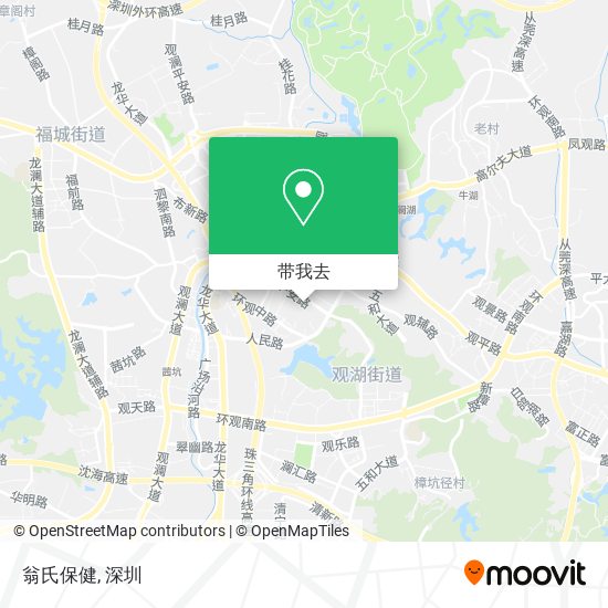翁氏保健地图