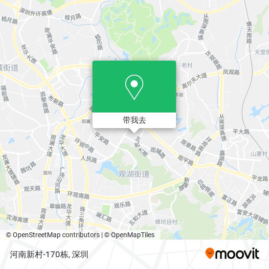 河南新村-170栋地图
