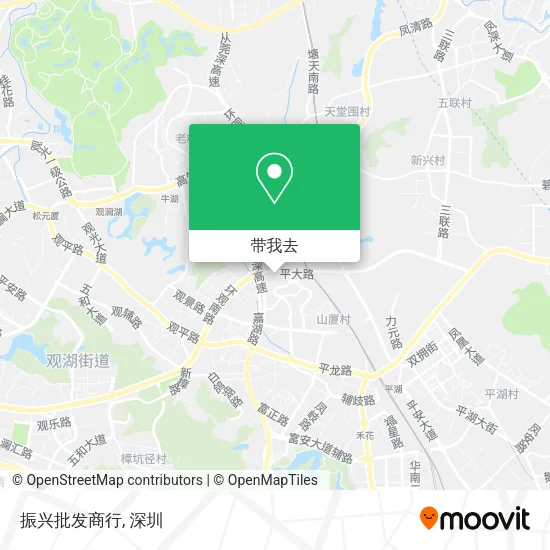 振兴批发商行地图