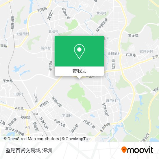 盈翔百货交易城地图