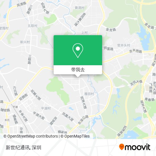 新世纪通讯地图