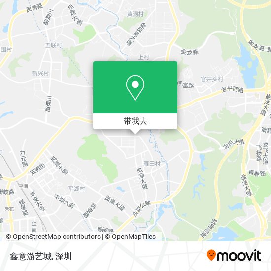 鑫意游艺城地图