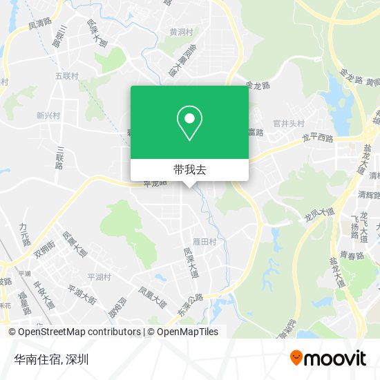 华南住宿地图