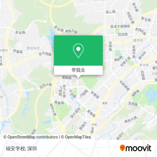 福安学校地图