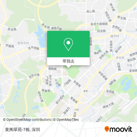 黄阁翠苑-7栋地图
