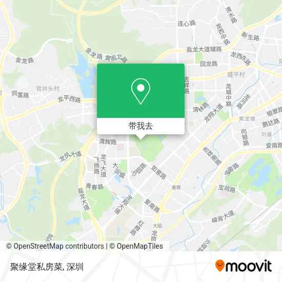 聚缘堂私房菜地图