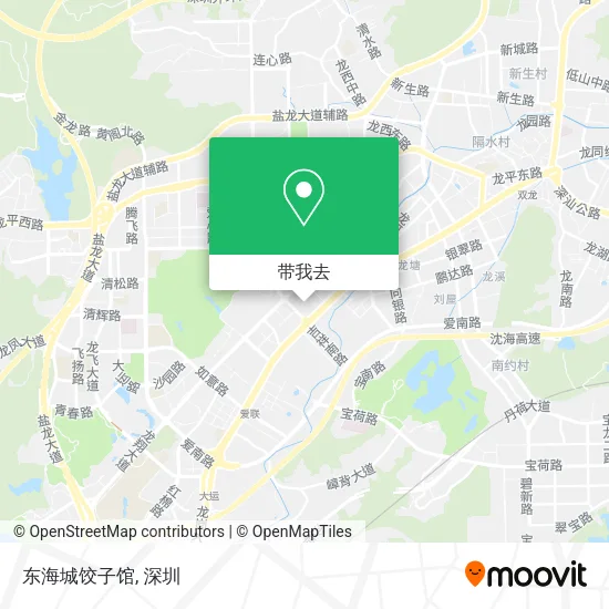 东海城饺子馆地图