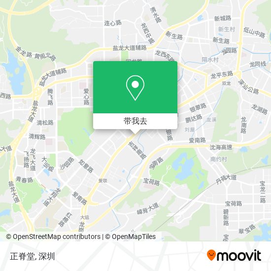正脊堂地图