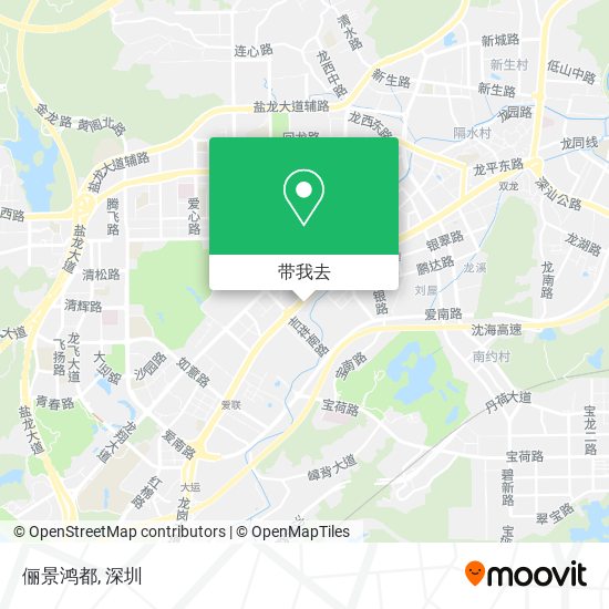 俪景鸿都地图