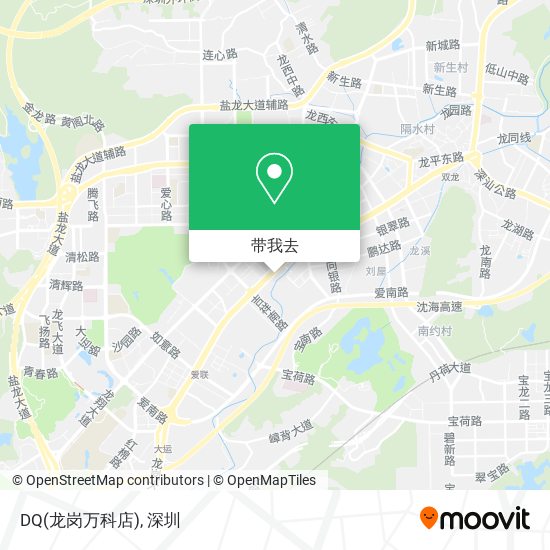DQ(龙岗万科店)地图