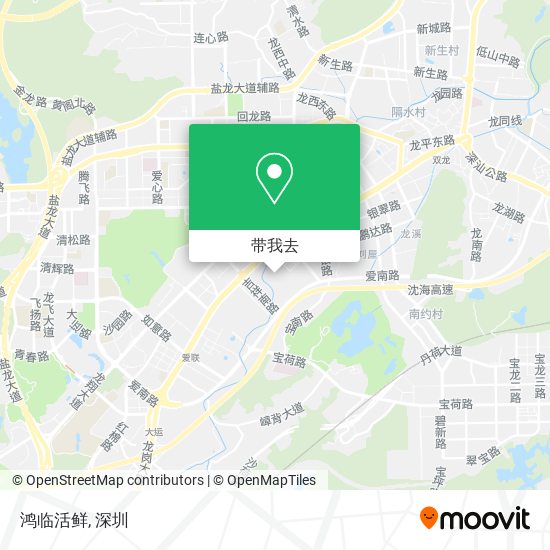 鸿临活鲜地图