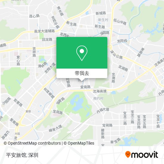 平安旅馆地图