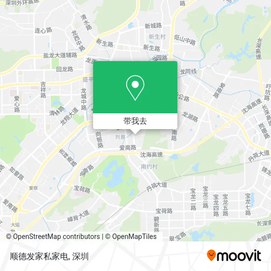 顺德发家私家电地图
