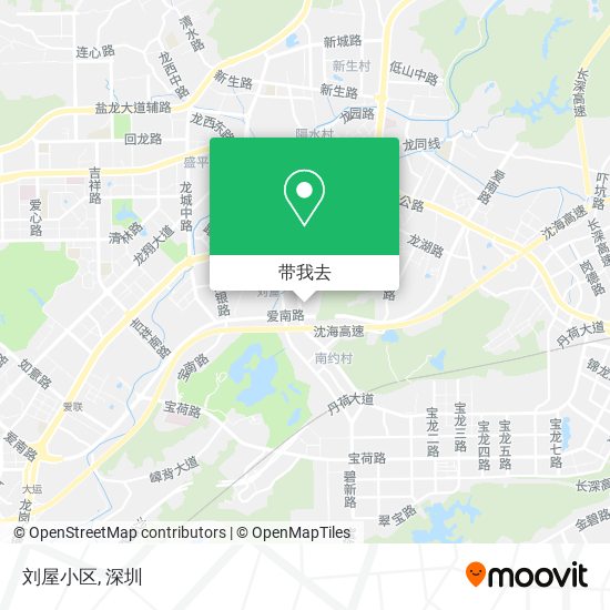 刘屋小区地图