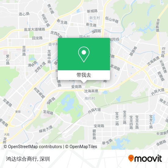 鸿达综合商行地图