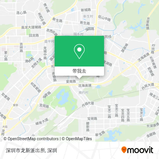深圳市龙新派出所地图