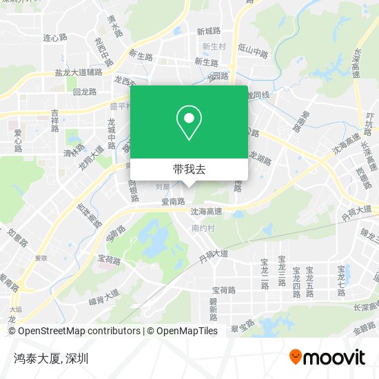 鸿泰大厦地图