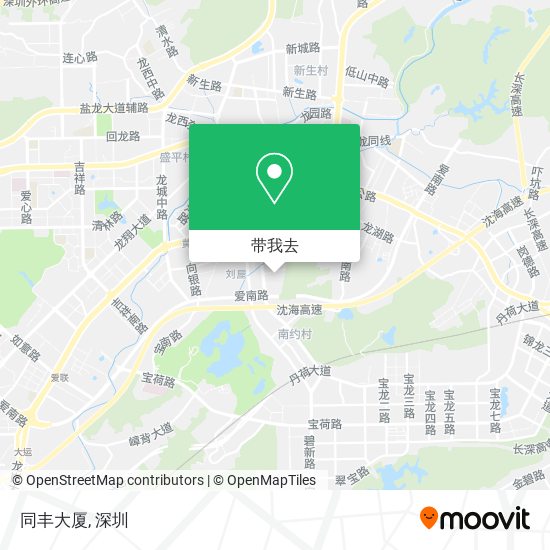 同丰大厦地图