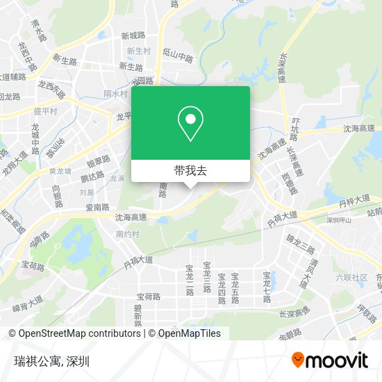 瑞祺公寓地图