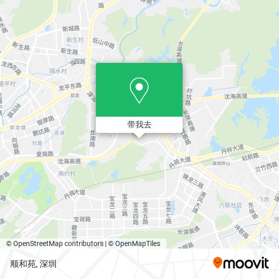 顺和苑地图