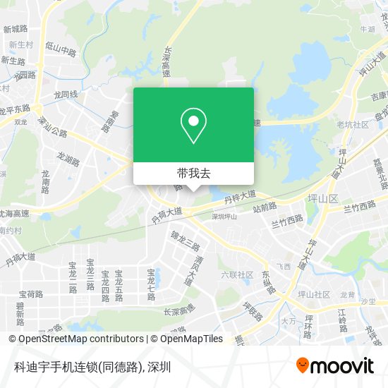 科迪宇手机连锁(同德路)地图