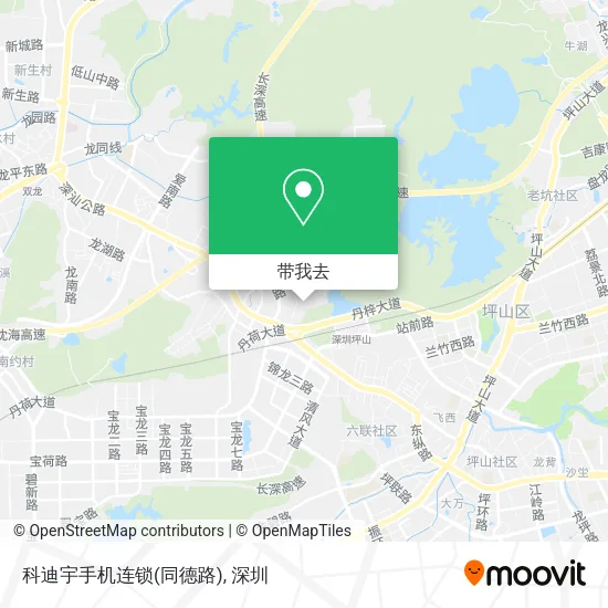科迪宇手机连锁(同德路)地图
