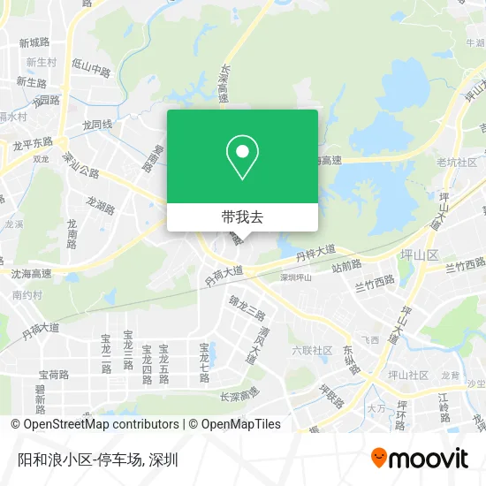阳和浪小区-停车场地图