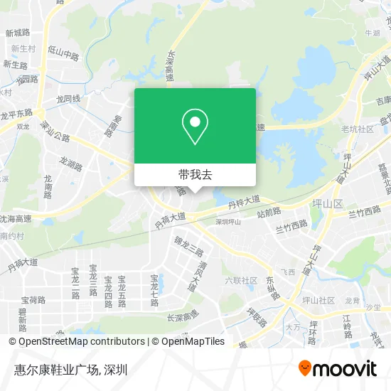 惠尔康鞋业广场地图