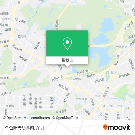 金色阳光幼儿园地图