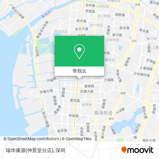 瑞华康源(仲景堂分店)地图