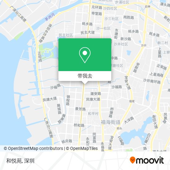 和悦苑地图