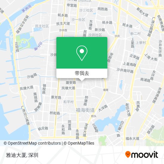 雅迪大厦地图