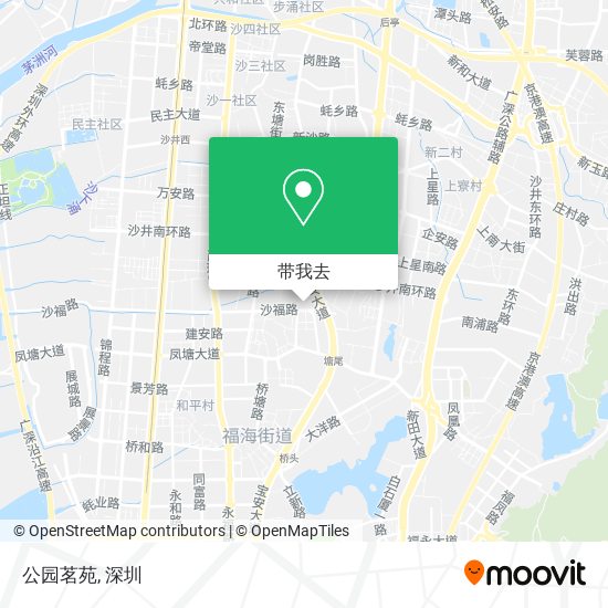 公园茗苑地图