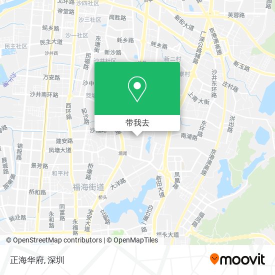 正海华府地图