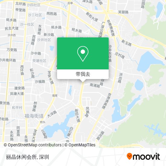 丽晶休闲会所地图