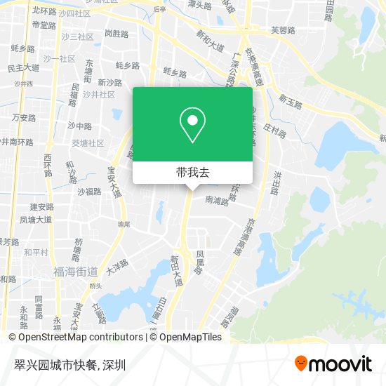 翠兴园城市快餐地图