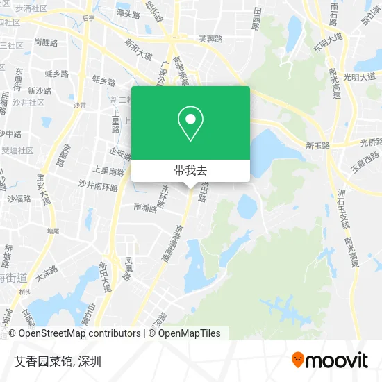 艾香园菜馆地图