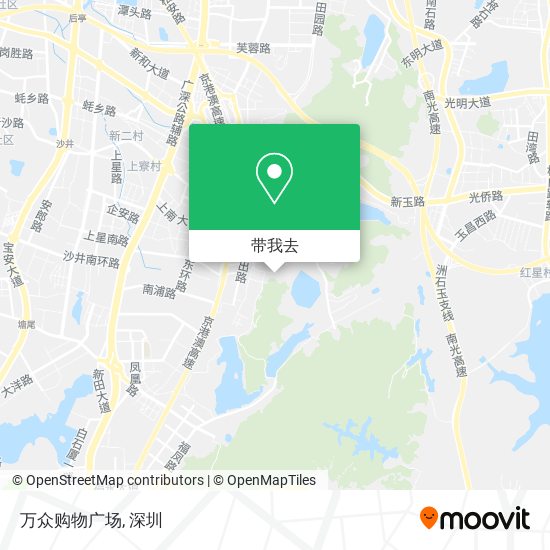 万众购物广场地图