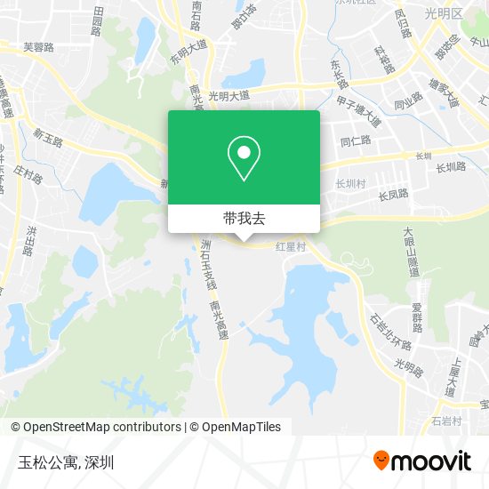 玉松公寓地图