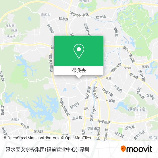 深水宝安水务集团(福前营业中心)地图